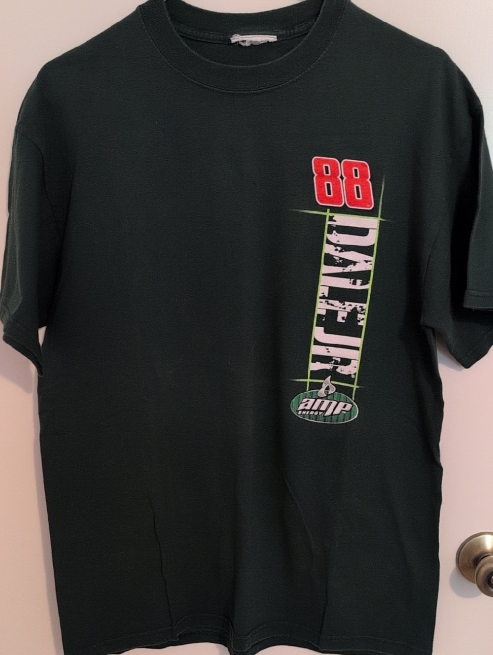 88 AMP Racing Graphic Tee - Black with Red & Green Accents